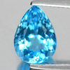 2.93 Ct. Good Color Pear Natural Gem Swiss Blue Topaz Brazil