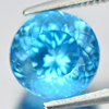 3.56 Ct. Nice Round Shape Natural Swiss Blue Topaz Brazil