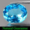2.03 Ct. Charming Natural Oval Shape Swiss Blue Topaz Brazil Gemstone
