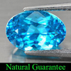 2.56 Ct. Natural Oval Shape Swiss Blue Topaz From Brazil Gemstone