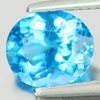 2.37 Ct. Natural Oval Shape Swiss Blue Topaz Brazil Gemstone