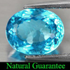 2.57 Ct. Natural Oval Shape Swiss Blue Topaz From Brazil Gemstone