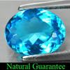 Natural 3.37 Ct. Oval Shape Swiss Blue Topaz Gemstone