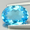 Natural 1.95 Ct. Oval Shape Swiss Blue Topaz Gemstone