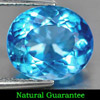 2.16 Ct. Natural Oval Shape Swiss Blue Topaz Gemstone Brazil