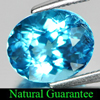 Natural Gemstone 2.62 Ct. Oval Shape Swiss Blue Topaz From Brazil