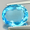 Natural Gemstone 2.40 Ct. Oval Shape Swiss Blue Topaz From Brazil