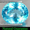 Natural Gemstone 2.19 Ct. Oval Shape Swiss Blue Topaz From Brazil
