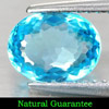 1.60 Ct. Charming Gemstone Natural Oval Shape Swiss Blue Topaz Brazil