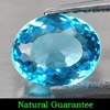 1.93 Ct. Charming Natural Oval Shape Swiss Blue Topaz Brazil Gemstone