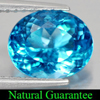 2.45 Ct. Charming Gemstone Natural Oval Shape Swiss Blue Topaz Brazil