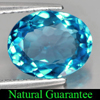 2.05 Ct. Charming Natural Oval Shape Swiss Blue Topaz Brazil Gemstone