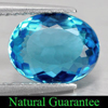 2.16 Ct. Alluring Natural Oval Shape Swiss Blue Topaz Brazil Gemstone