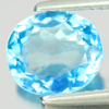 2.26 Ct. Natural Oval Shape Swiss Blue Topaz Brazil Gemstone