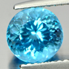 1.96 Ct. Natural Oval Shape Swiss Blue Topaz Brazil Gemstone
