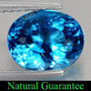 2.57 Ct. Charming Natural Oval Shape Swiss Blue Topaz Brazil Gemstone