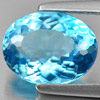 2.76 Ct. Attractive Natural Oval Shape Swiss Blue Topaz Gemstone