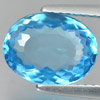 3.16 Ct. Natural Oval Shape Swiss Blue Topaz Gemstone