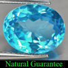 3.52 Ct. Natural Oval Shape Swiss Blue Topaz Gemstone