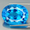 Swiss Blue Topaz 66.40 Ct. Clean Oval Shape 28 x 21 Mm. Natural Gemstone Brazil Swiss Blue Topaz 66.40 Ct. Clean Oval Shape 28 x 21 Mm. Natural Gemstone Brazil