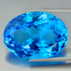 Swiss Blue Topaz 63.12 Ct. VVS Oval Shape 30 x 22 Mm. Natural Gemstone Brazil Swiss Blue Topaz 63.12 Ct. VVS Oval Shape 30 x 22 Mm. Natural Gemstone Brazil