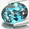 Natural Gemstone 2.22 Ct. Oval Shape London Blue Topaz From Brazil