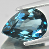 Natural Gemstone 3.54 Ct. Pear Shape London Blue Topaz From Brazil Natural Gemstone 3.54 Ct. Pear Shape London Blue Topaz From Brazil