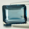 Natural Gemstone 4.41 Ct. Octagon Shape London Blue Topaz From Brazil Natural Gemstone 4.41 Ct. Octagon Shape London Blue Topaz From Brazil