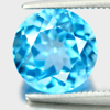 Nice Gemstone 3.51 Ct. Natural Swiss Blue Topaz Round Shape Nice Gemstone 3.51 Ct. Natural Swiss Blue Topaz Round Shape