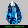 London Blue Topaz 366.33 Ct. Clean Pear Checkerboard 58 x 39 Mm. Natural Gem London Blue Topaz 366.33 Ct. Clean Pear Checkerboard 58 x 39 Mm. Natural Gem