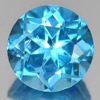 Good Natural Gem 3.47 Ct. Round Shape Swiss Blue Topaz Brazil Good Natural Gem 3.47 Ct. Round Shape Swiss Blue Topaz Brazil