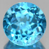 3.43 Ct. Good Color Round Natural Gem Swiss Blue Topaz Brazil 3.43 Ct. Good Color Round Natural Gem Swiss Blue Topaz Brazil