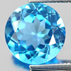 Natural Gemstone 3.32 Ct. Round Shape Swiss Blue Topaz