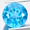 4.07 Ct. Natural Round Shape Swiss Blue Topaz Gemstone
