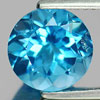 3.34 Ct. Calibrated Size 9 x 9 mm. Round Natural Gem Swiss Blue Topaz