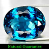 London Blue Topaz 71.00 Ct. Clean Oval Shape 28 x 22 x 14.4 Mm. Natural Gemstone