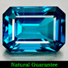 London Blue Topaz 101.13 Ct. Octagon 31 x 22 x 16.1 Mm. Natural Gemstone Brazil