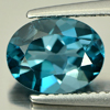 2.30 Ct. Natural Gemstone London Blue Topaz Oval Shape