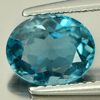 Natural Gem 2.10 Ct. London Blue Topaz Oval Shape
