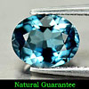 1.87 Ct. Oval Shape Natural Gem London Blue Topaz