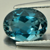 2.09 Ct. Natural Gemstone Oval Shape London Blue Topaz Brazil
