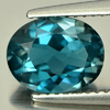 2.30 Ct. Natural Gemstone Oval Shape London Blue Topaz