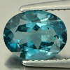 Natural Gemstone 1.97 Ct. Oval Shape London Blue Topaz From Brazil