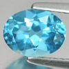 1.37 Ct. Oval Shape Natural Gem Swiss Blue Topaz Brazil