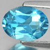 Natural Gem 1.36 Ct. Oval Shape Swiss Blue Topaz