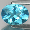 Natural Gem 1.27 Ct. Oval Shape Swiss Blue Topaz From Brazil