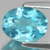 Natural Gemstone 1.61 Ct. Oval Shape Swiss Blue Topaz