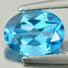 Natural Gemstone 1.36 Ct. Oval Shape Swiss Blue Topaz