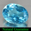 1.65 Ct. Good Oval Shape Natural Gem Swiss Blue Topaz Brazil