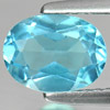 1.57 Ct. Alluring Natural Oval Shape Swiss Blue Topaz Gemstone